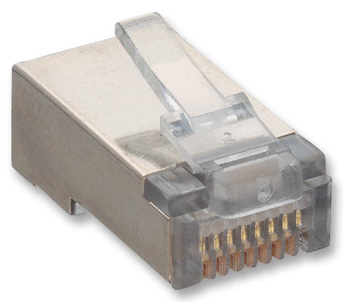 Lumberg P 129 S Rj45, Modular Plug, 8 Way, Shielded