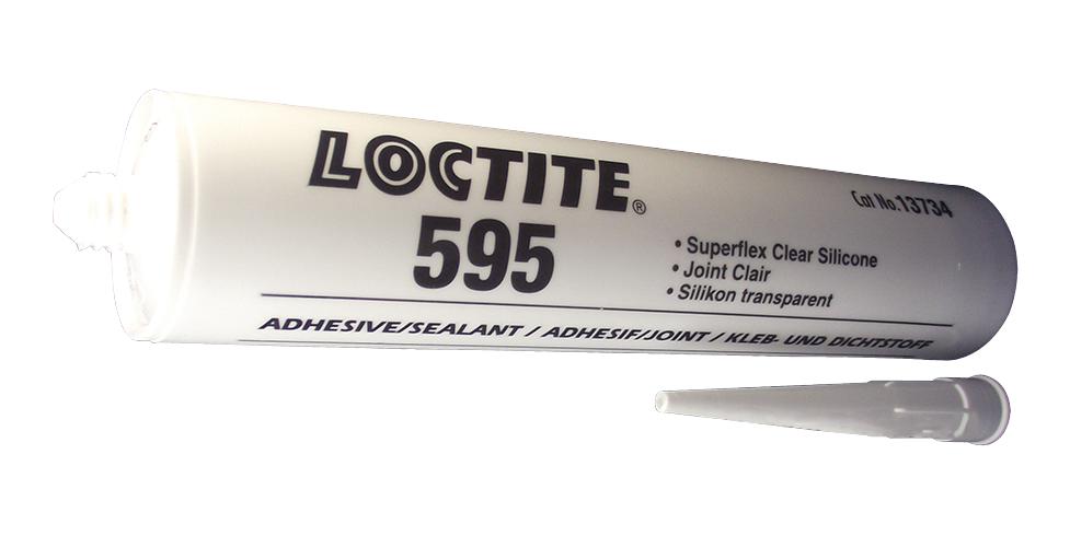 Loctite 595, 310Ml Sealant, Silicone, 595, Clear, 310Ml