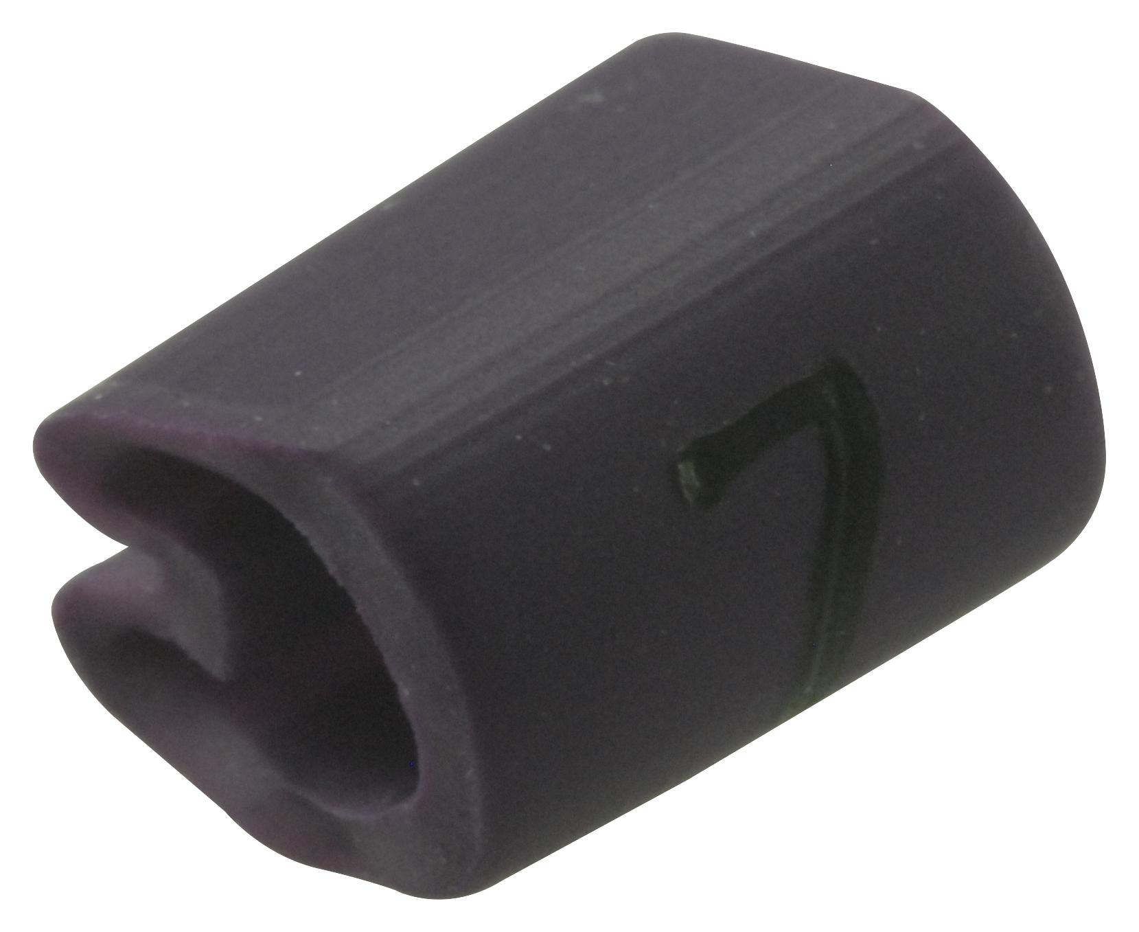 Raychem - Te Connectivity 05811707 Cable Marker, 7, Violet, Pk100