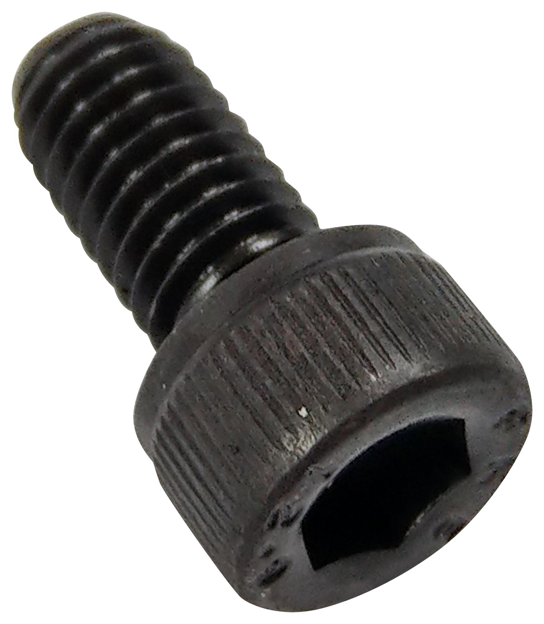 Tr Fastenings M6 12 So12Cs S100 Screw Socket, Cap, M6X12, Black, Pk100