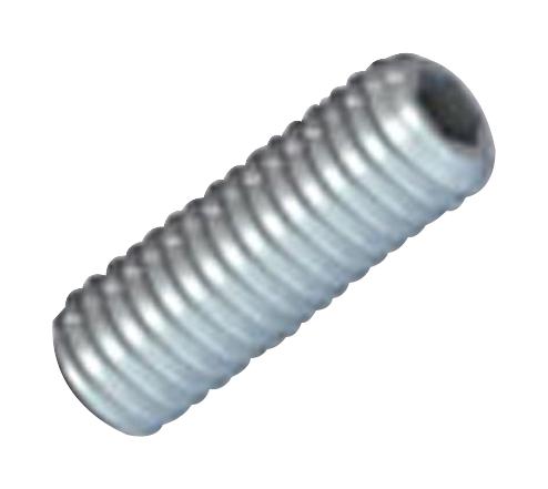 Tr Fastenings M3 3 Hsa2Pc S50 Set Screw Socket, S/s, A2, M3X3, Pk50