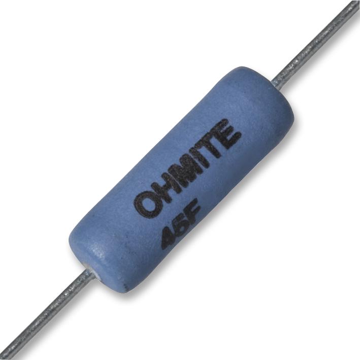 Ohmite 45F15Ke Res, 15K, 1%, 5W, Axial, Ceramic