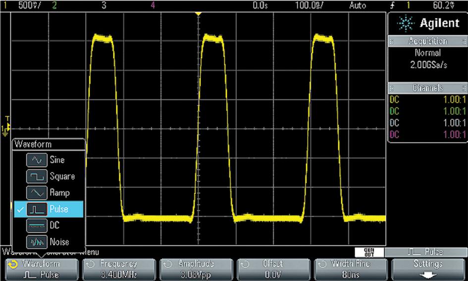 Keysight Technologies Dsox2Wavegen Option, Builtin Wavegen, Osc