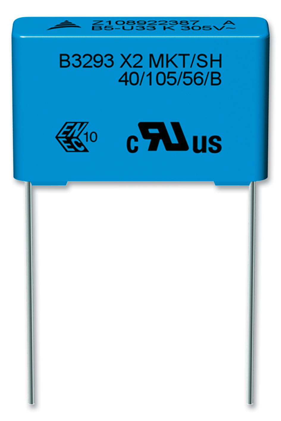 Epcos B32932A3224M000 Suppression Cap, 0.22Uf, Class X2, 305V