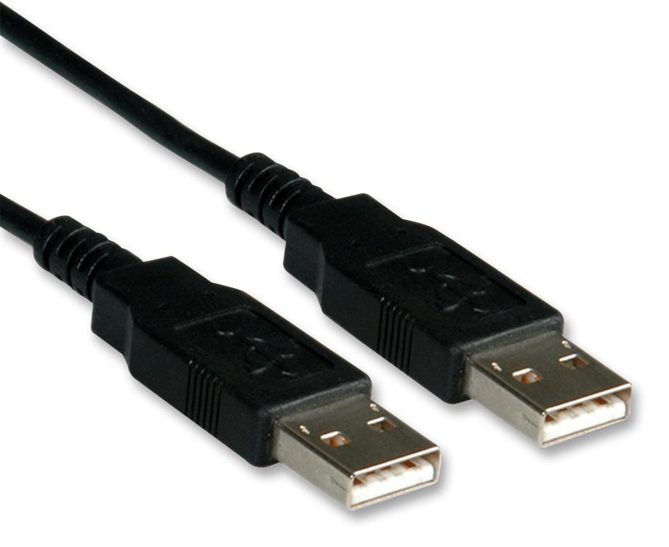 Roline 11.02.8918 Computer Cable, Usb2.0, 1.8M, Black