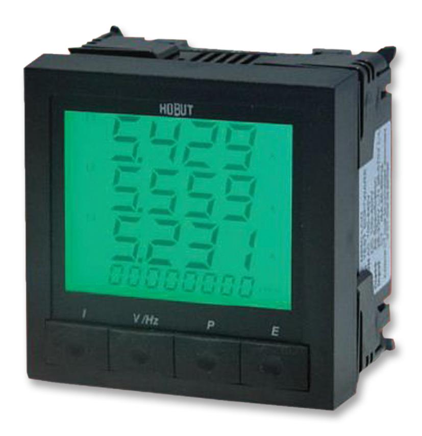 Hobut M850-Lthn-Rs-Po Multifunction Meter, 5A, 28-330V