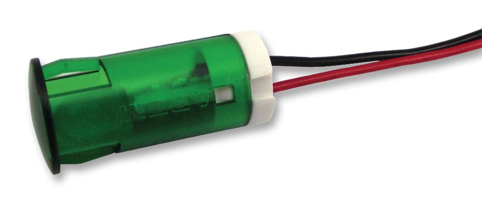 Apem Qs123Xxg24 Indicator, Led Panel Mnt, 12Mm, Green