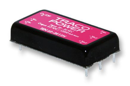 Traco Power Ten 60-1215N Dc-Dc Converter, 24V, 2.5A