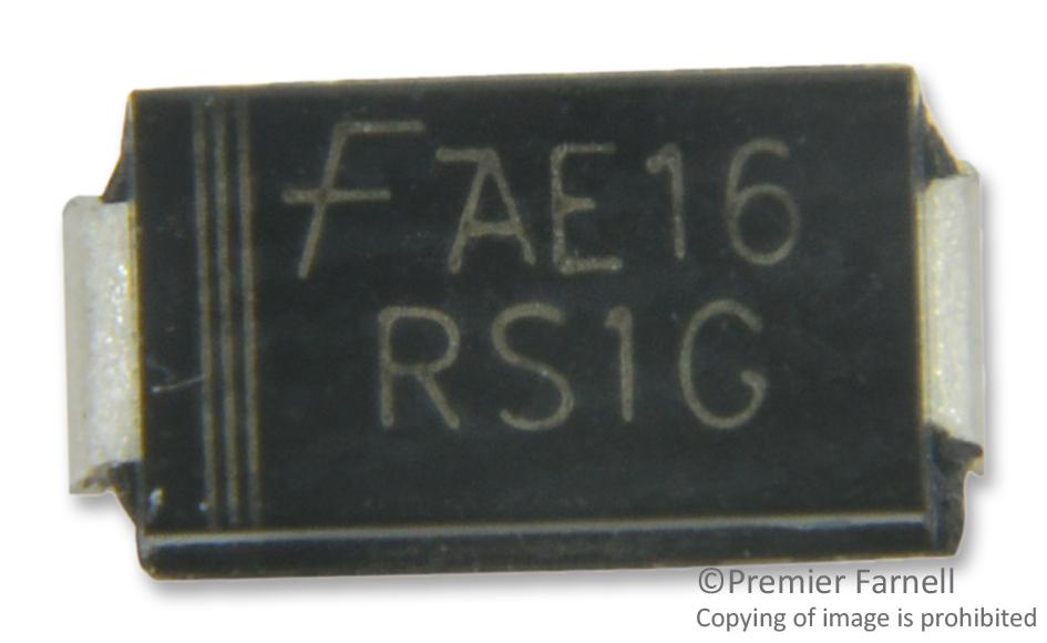 Onsemi Rs1G Rectifier, Standard, 1A, 400V, Do-214Ac