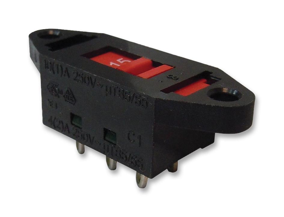 Multicomp Pro Mcsl14-22Ah(1A)Nc Slide Switch, Dpdt, 12A, 250V, Thd