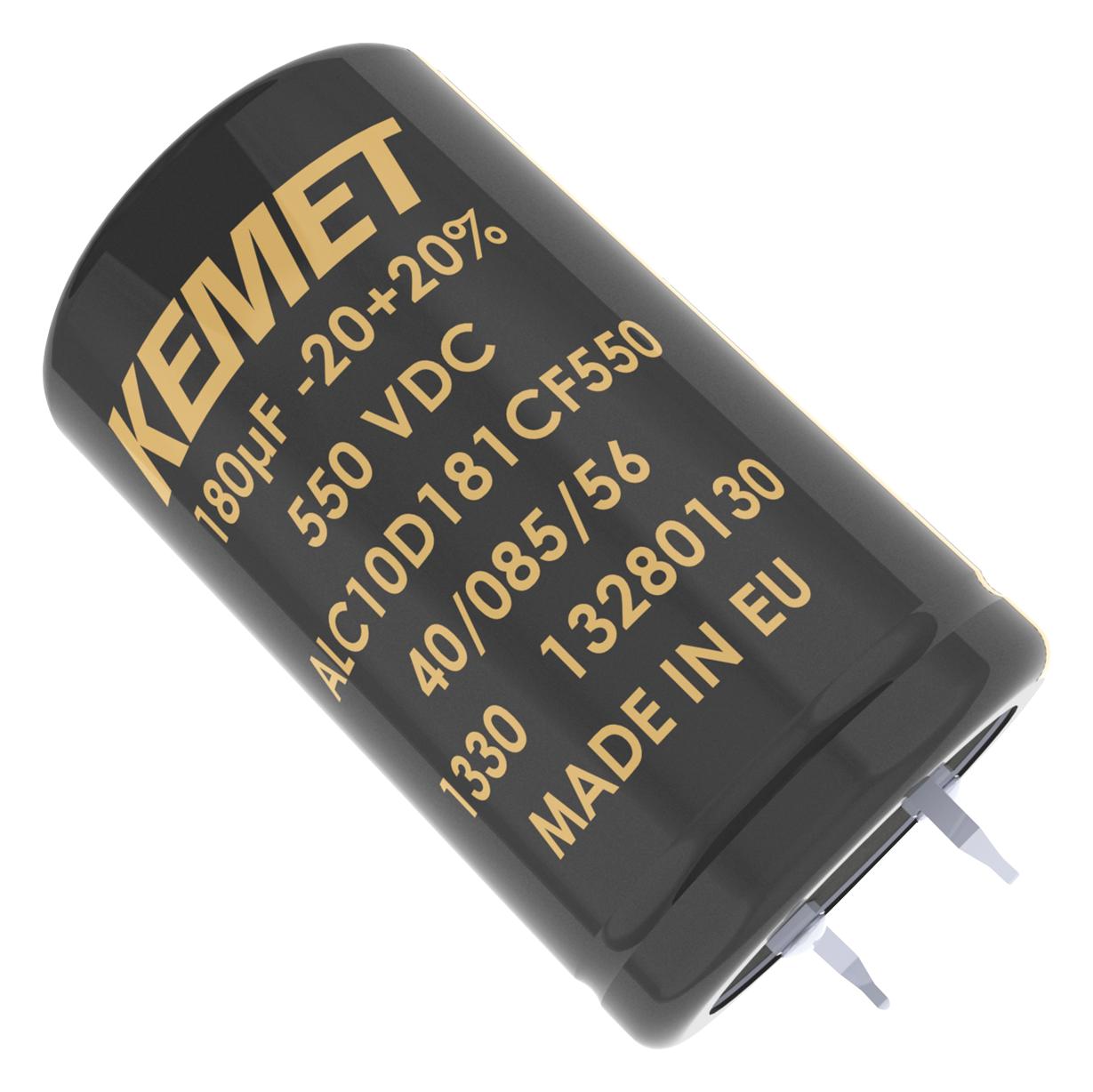 Kemet Alc10A151Cb450 Cap, 150Μf, 450V, Alu Elec, Snap-In