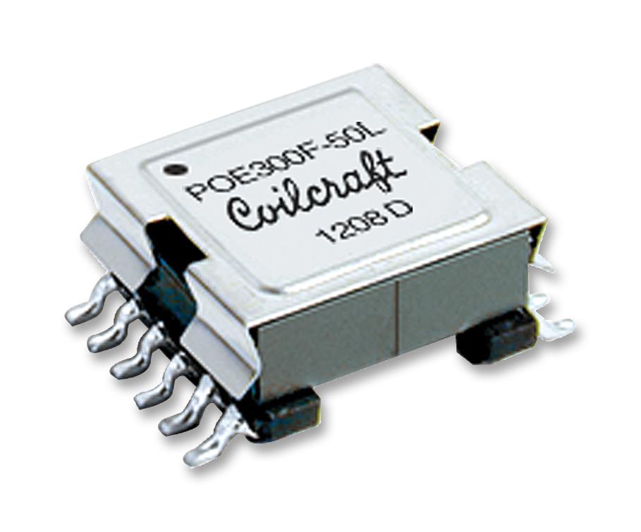 Coilcraft Poe300F-24Lb Transformer, Flyback, 1:0.67, 42Uh, Smd