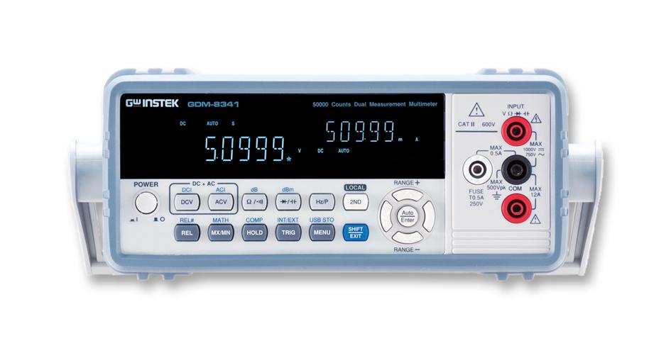 Gw Instek Gdm-8341 Digital Multimeter, Bench, 4 3/4 Digit