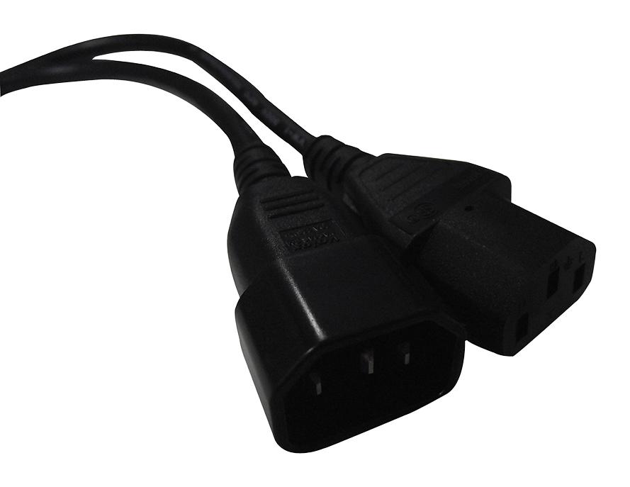 Volex 152129/2 Power Cord, Iec C13-C14, 5M, 250Vac