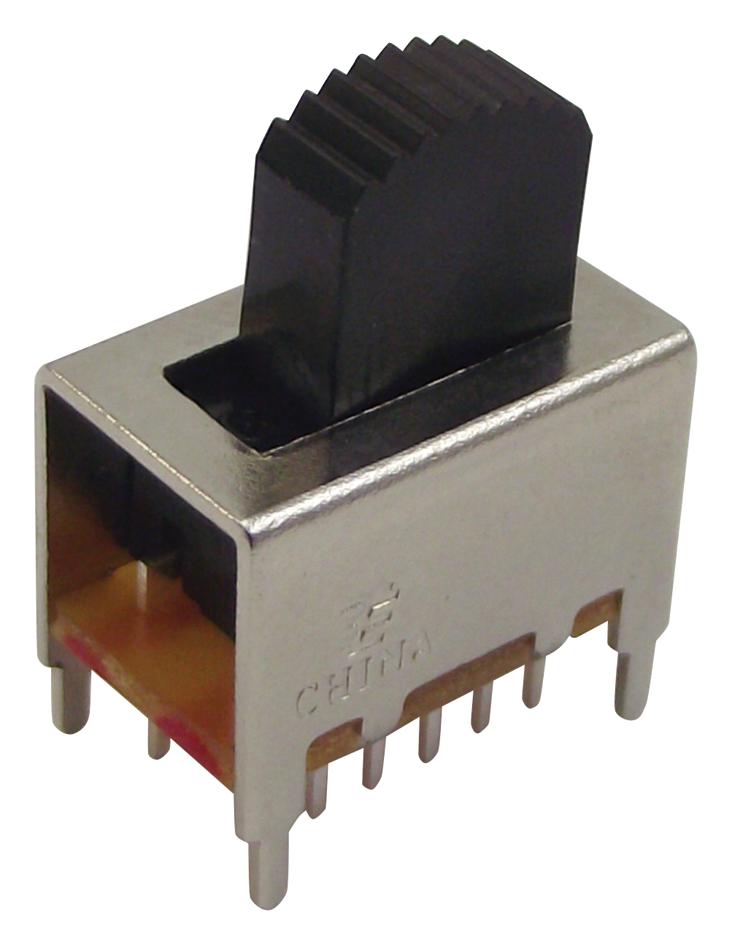 Alcoswitch - Te Connectivity 1825264-1 Slide Switch, 4Pdt, 0.3A, 125V, Thd