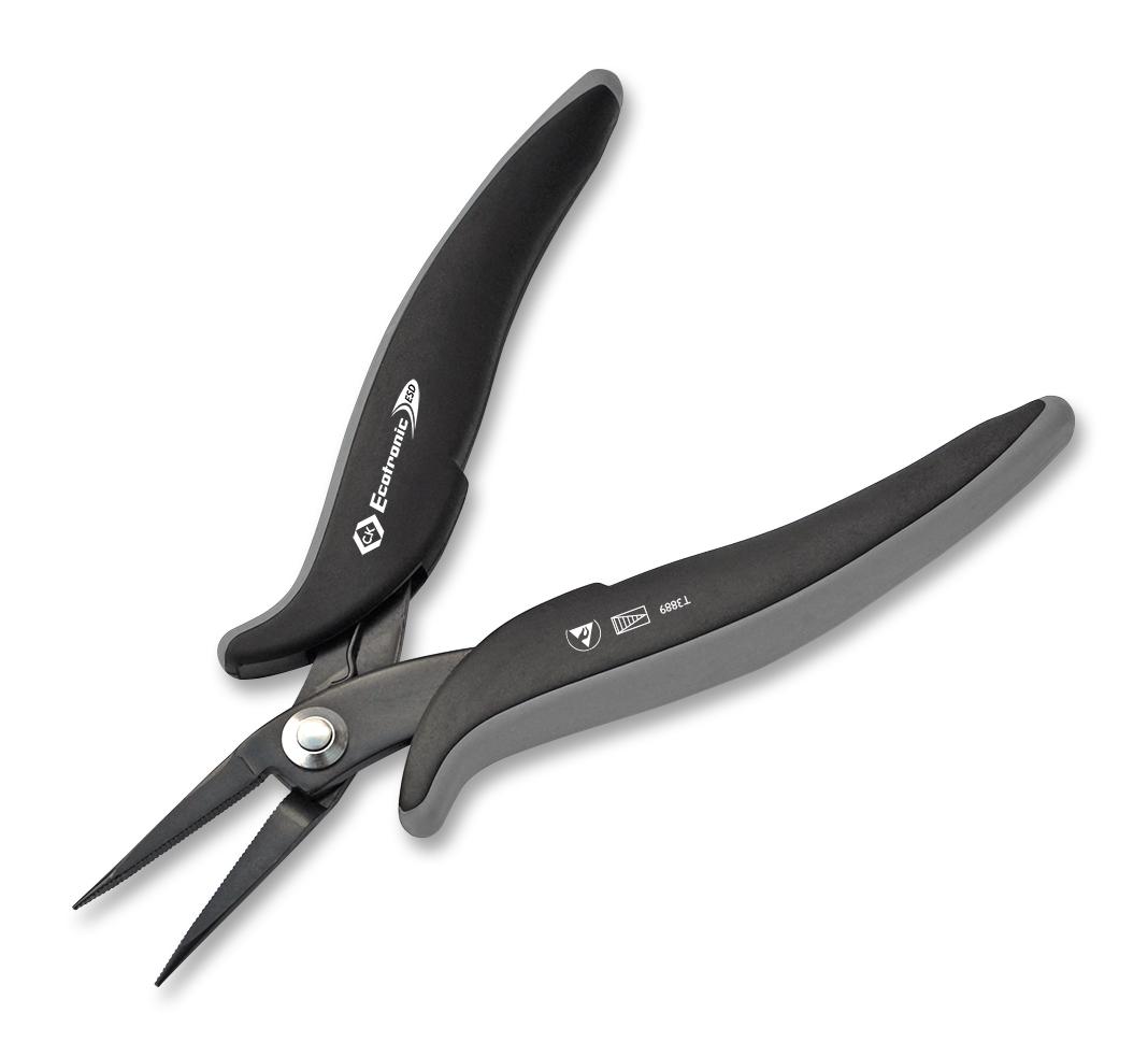 Ck Tools T3889 Plier, Long Snipe Nose, 8Awg