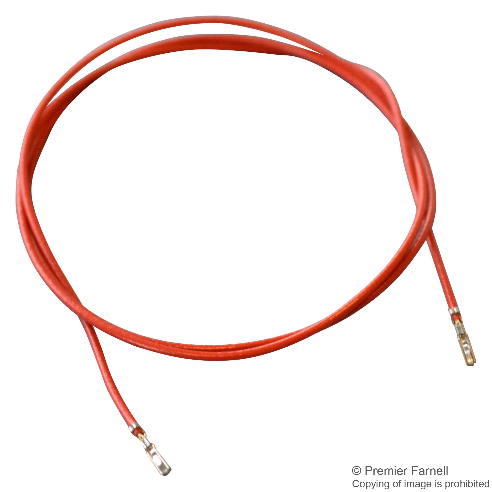 Jst (Japan Solderless Terminals) 01Shlshl-30L300 Led Cable, 300Mm, 30Awg, 50V