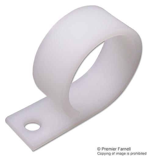 Tr Fastenings Trwhc-125-01 Cable Clamp, Nylon 6.6, 3.2Mm, Pk50