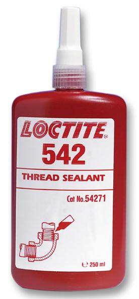 Loctite 542, 250Ml Loctite 542, Sealant, 250Ml, Brown Pipe