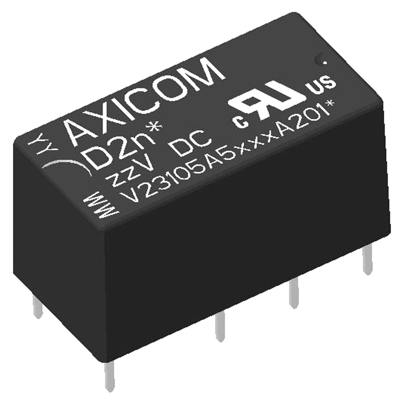 Axicom - Te Connectivity V23105A5503A201 Signal Relay, Dpdt, 3A, 250Vac, Th