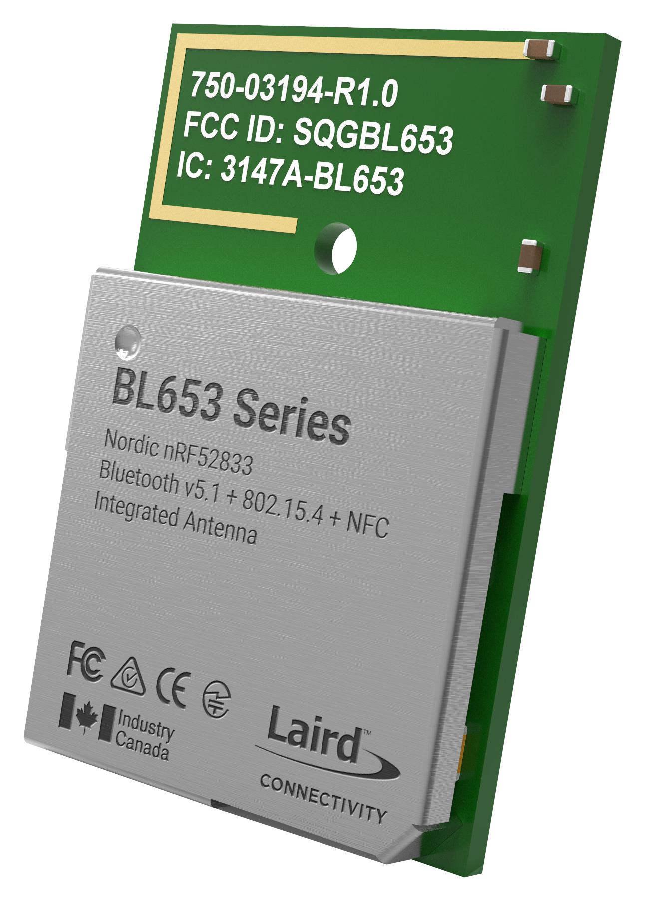 Laird Connectivity 453-00039C Ble Module, V5.1, 2Mbps