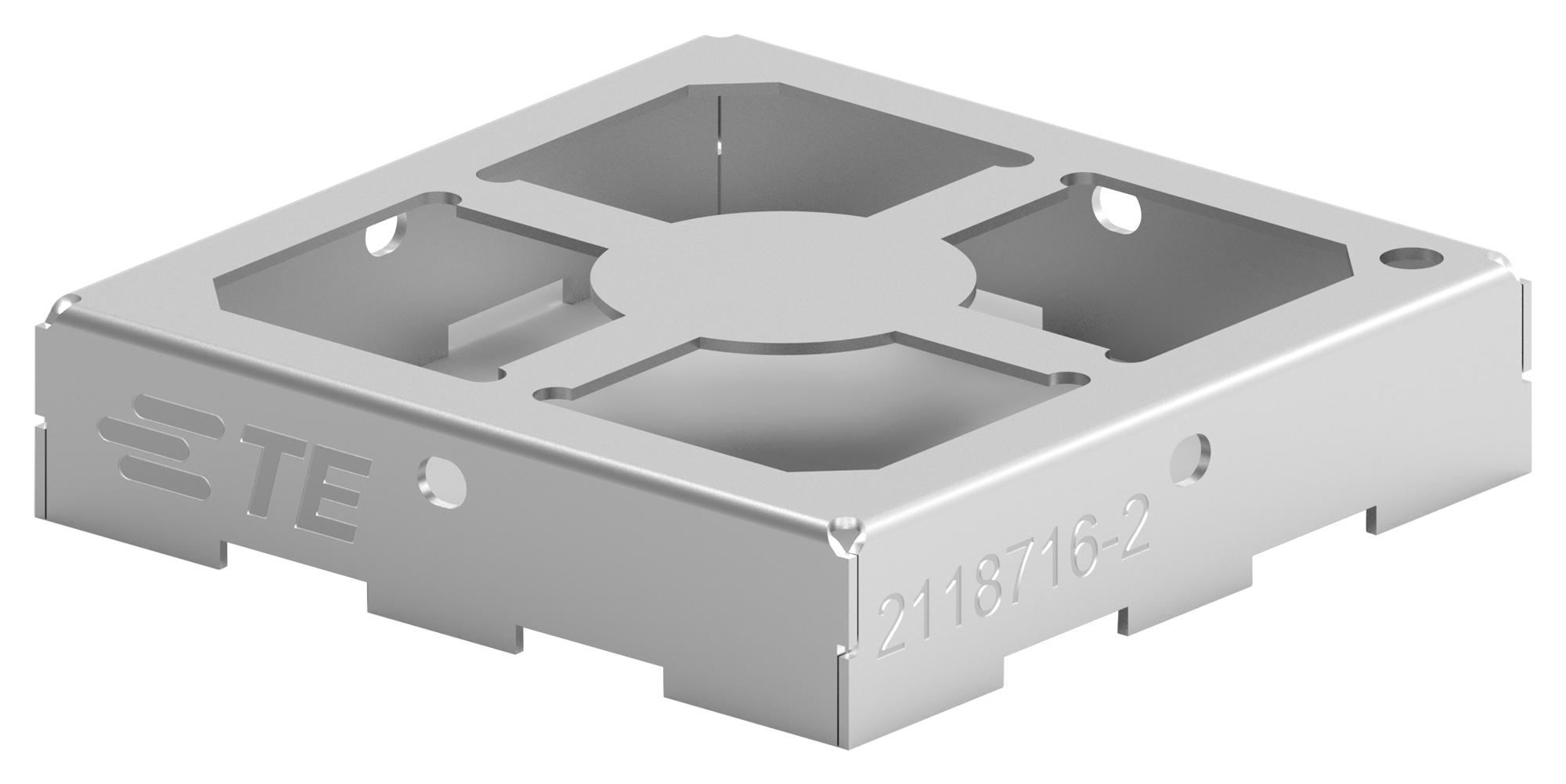 Te Connectivity 2118716-2 Emi Shielding Gasket, 16.5X16.5X3.6 Mm