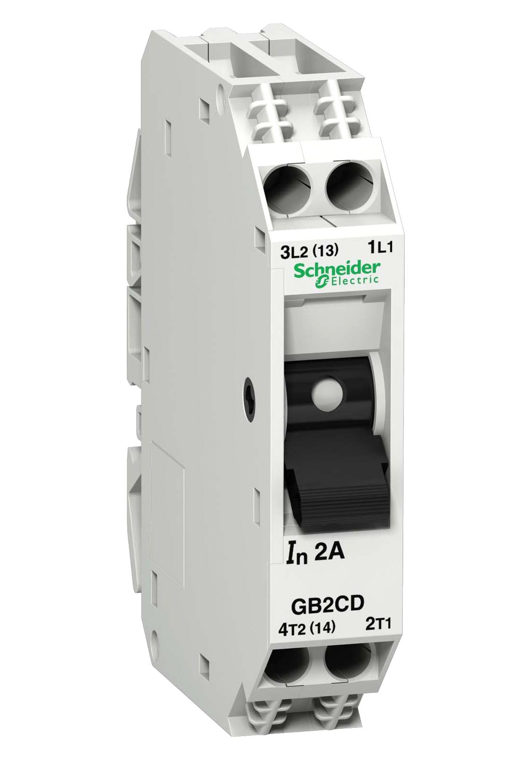 Schneider Electric Gb2Cd12 Thermomagnetic Ckt Breaker, 1P, 6A