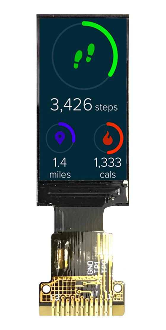 Midas Displays Mdt0096A2Is-Spi Lcd Tft Display, 0.96, 80 X 160P, Spi