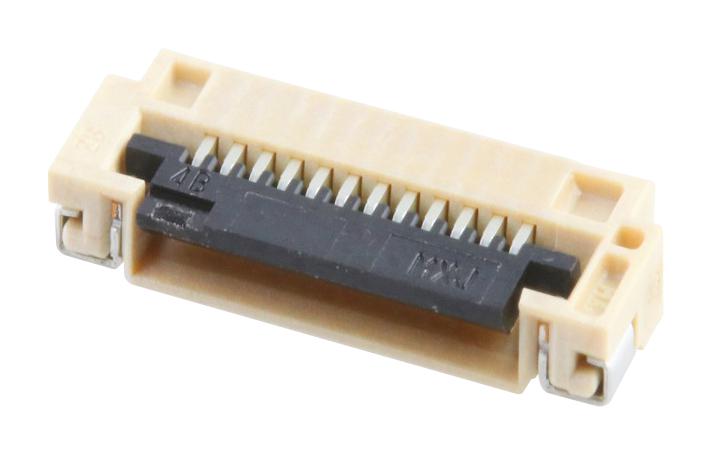 Molex 51296-1233 Conn, Fpc, R/a Rcpt, 12Pos, 1Row, 0.5Mm