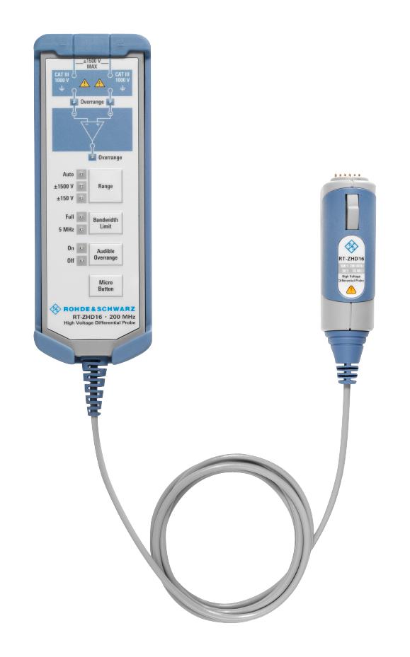 Rohde & Schwarz Rt-Zhd16 Osc Probe, 200Mhz, High Vtg Differential