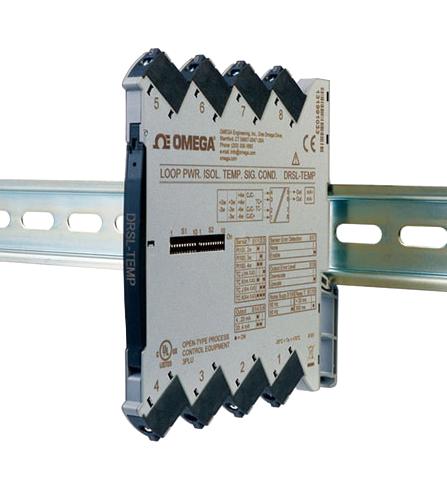 Omega Drsl-Temp Signal Conditioner, Din Rail