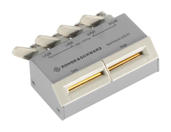 Rohde & Schwarz Lcx-Z1 Test Fixture For Axial/radial..