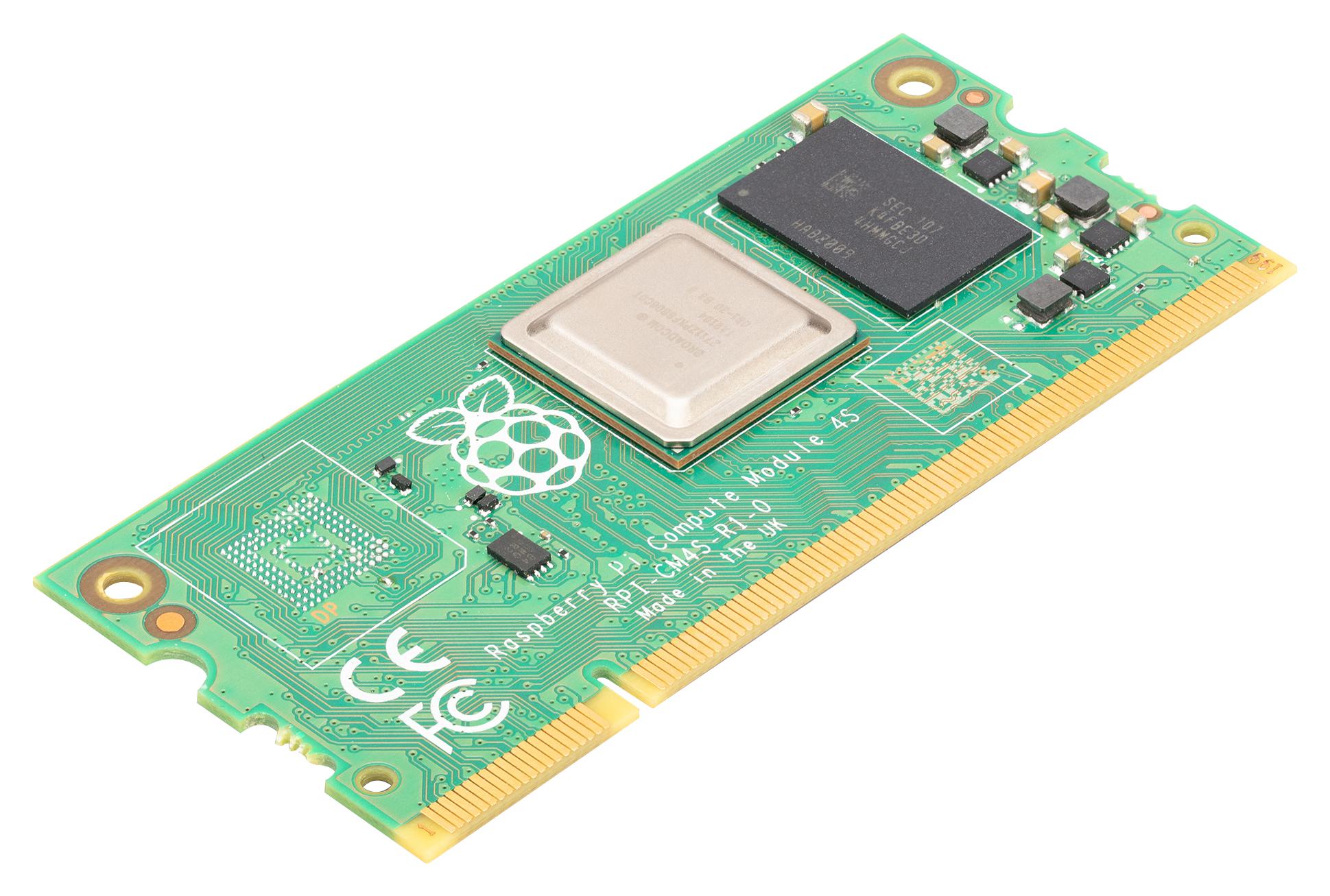 Raspberry-Pi Cm4S01000 Rpi Compute Mod, Lite, Arm Cortex-A72