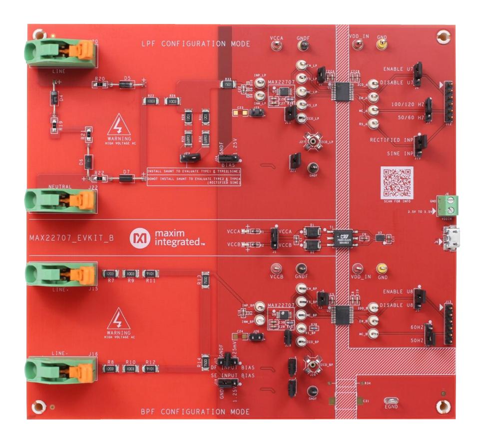 Analog Devices Max22707Evkit# Ev Kit Board