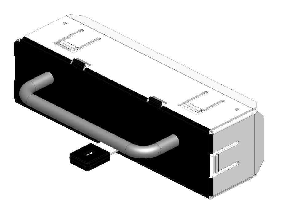 Advanced Energy Lcm12K-Blk Blank Filler Panel, 1U