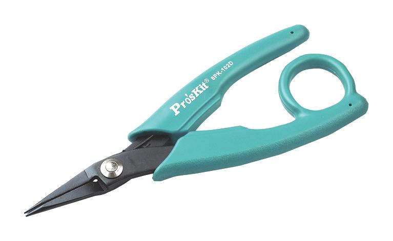 Proskit Industries 8Pk-102D Plier, Long Nose, 145Mm, Pvc Handle