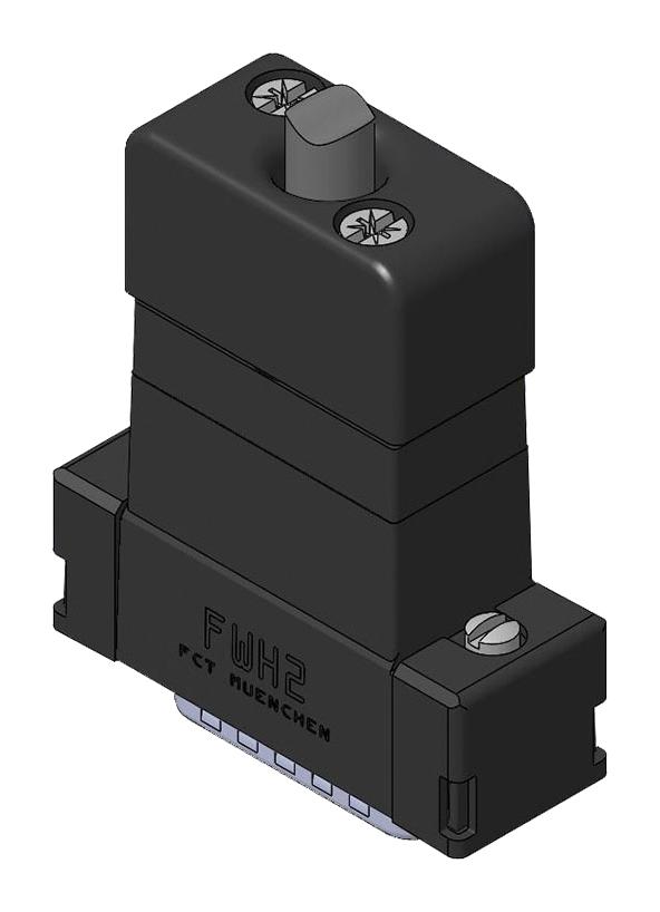 Molex / Fct 173114-0387. D Sub Backshell, 180Deg, Size Da, Ip67