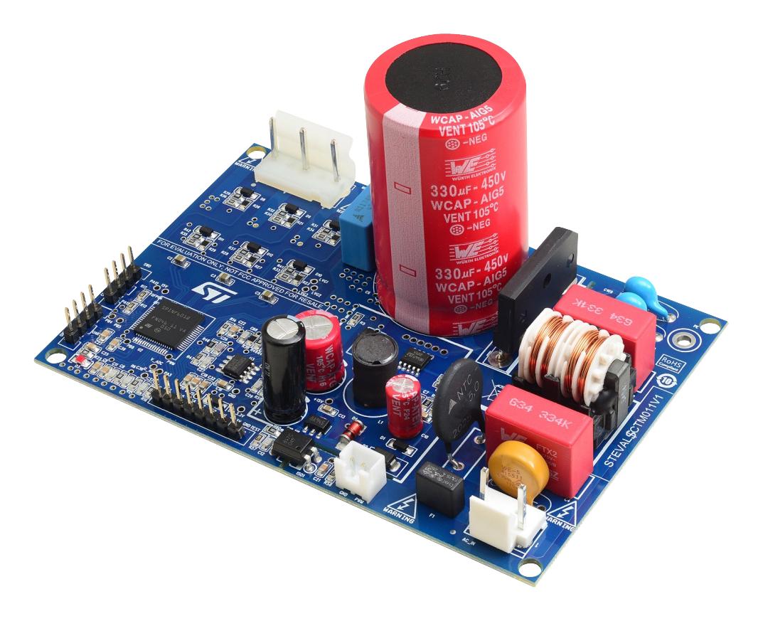 Stmicroelectronics Steval-Ctm011V1 Eval Board, 3Ph Pmsm/bldc Motor Control