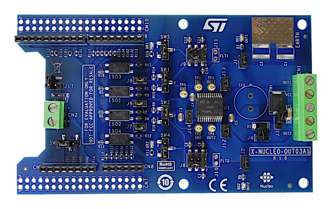 Stmicroelectronics X-Nucleo-Out03A1 Expansion Board, Stm32 Nucleo Board