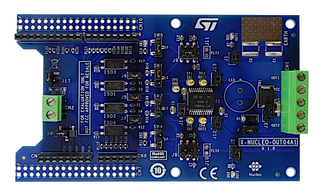 Stmicroelectronics X-Nucleo-Out04A1 Expansion Board, Stm32 Nucleo Board