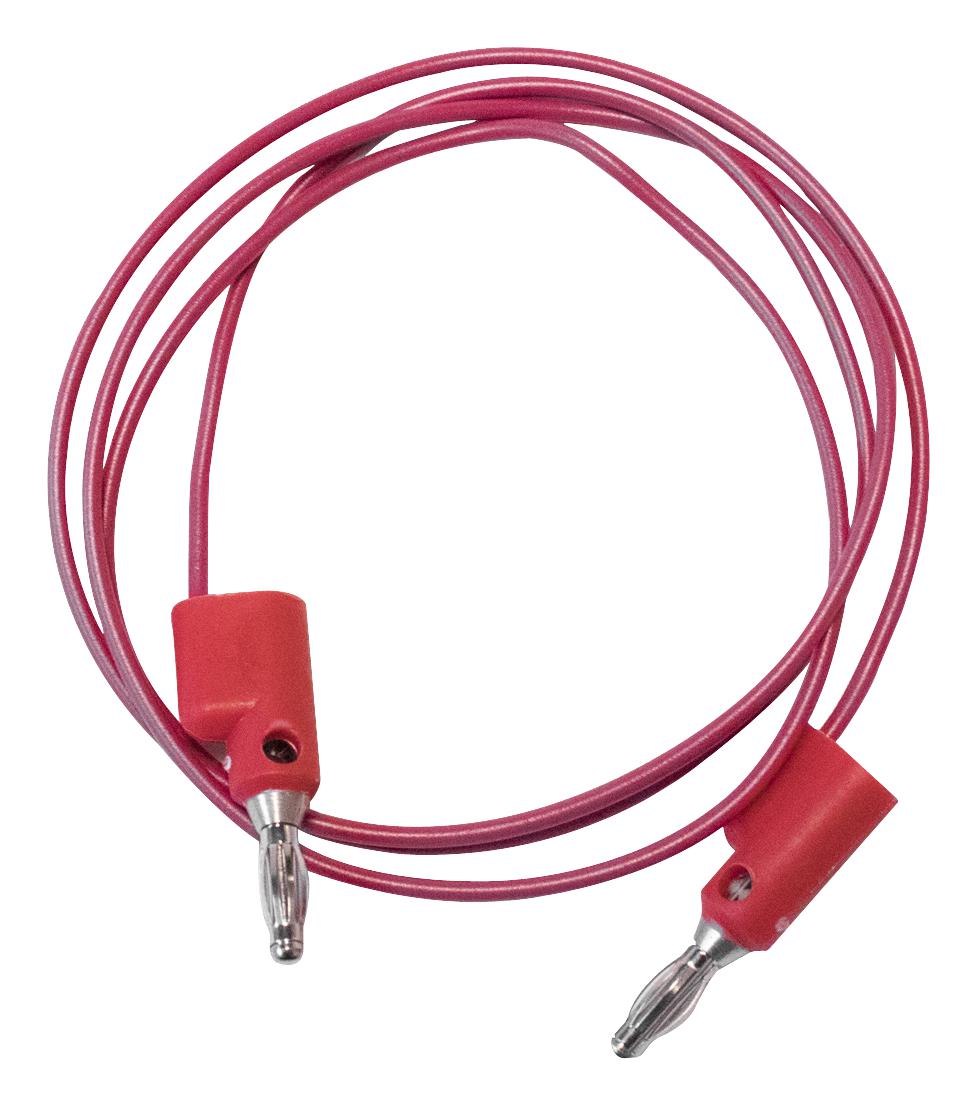 Mueller Electric Bu-2020-A-48-2 Stackable 4Mm Banana Plug-Plug, Red, 48