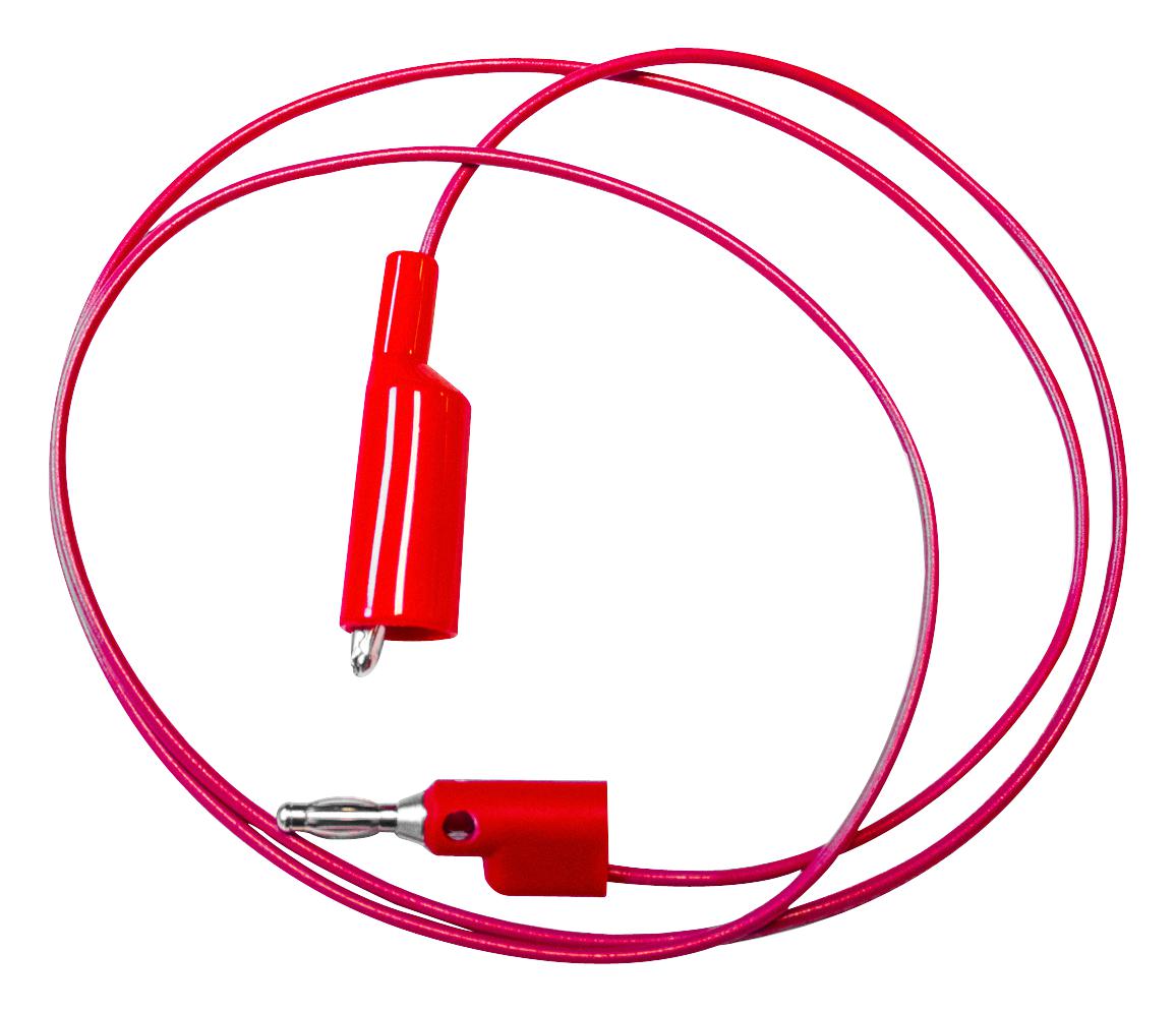 Mueller Electric Bu-2030-A-12-2 Alligator Clip-4Mm Banana Plug, Red, 12