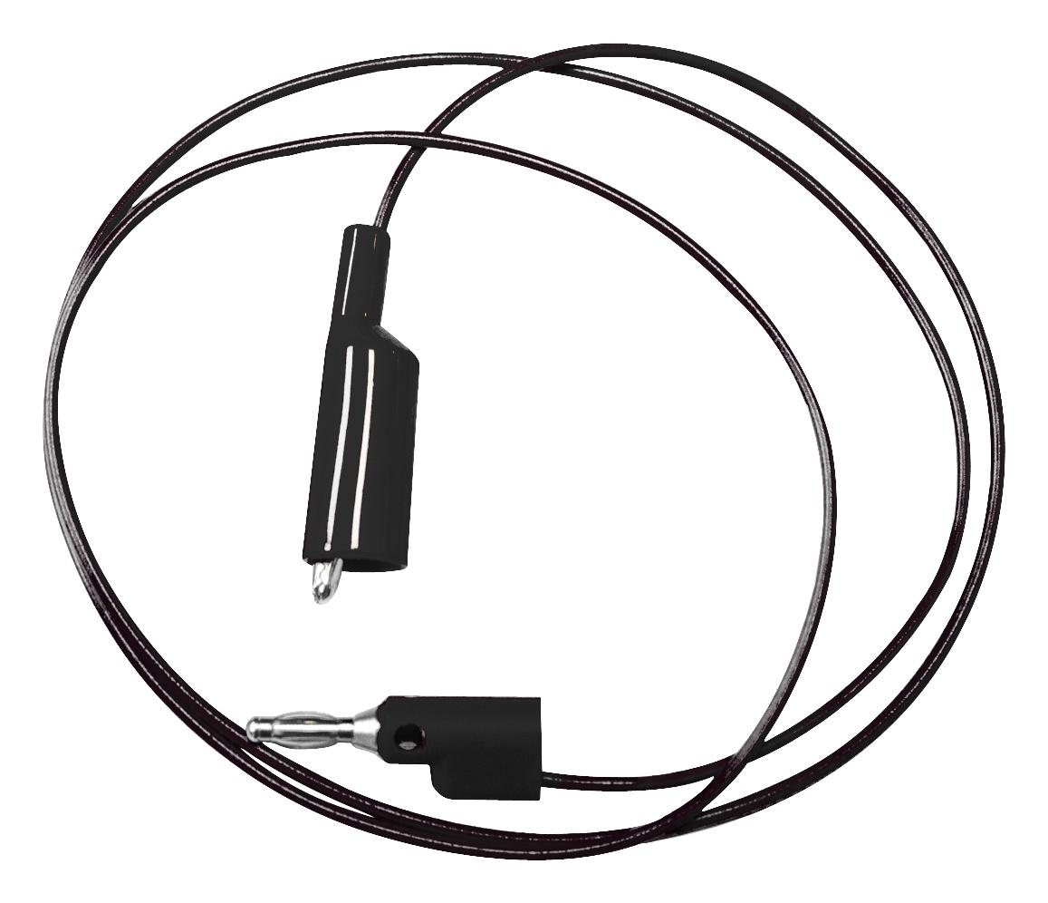 Mueller Electric Bu-2030-A-24-0 Alligator Clip-4Mm Banana Plug, Blk, 24