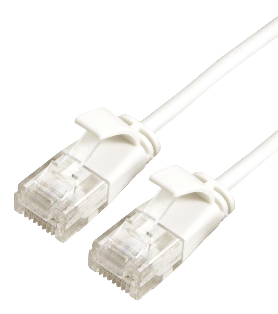 Roline 21.44.0983 Enet Cable, Cat6A, Rj45 Plug-Plug, 3M