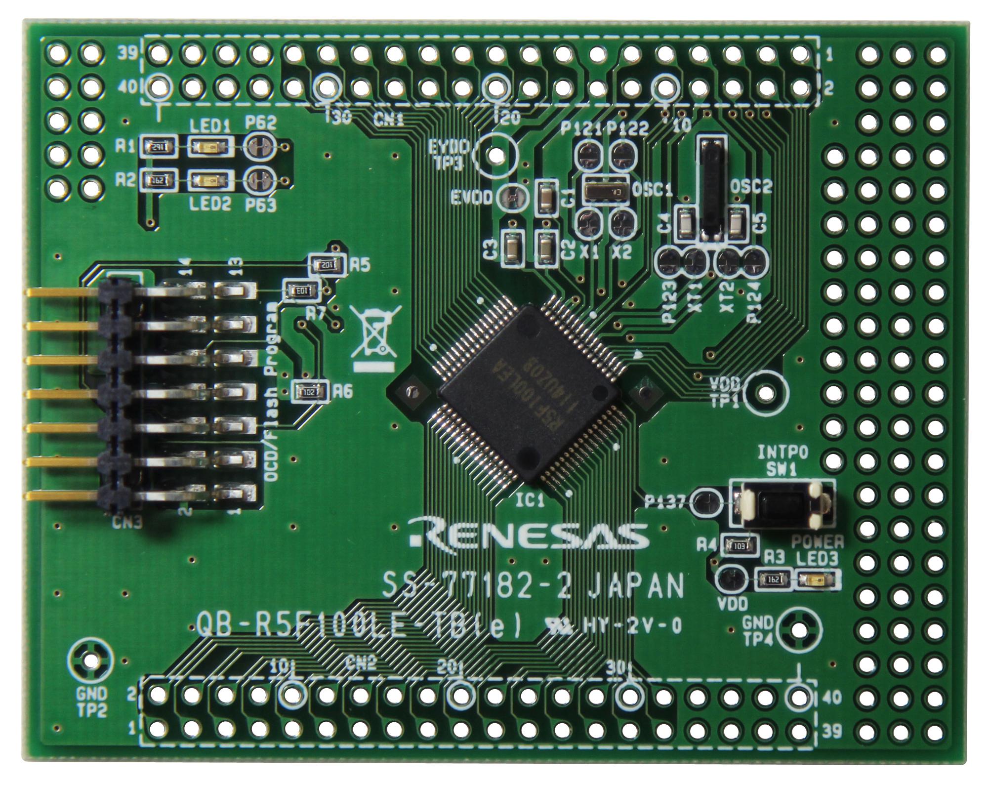 Renesas Qb-R5F100Le-Tb Cpu Board, 16Bit, Rl78/g13