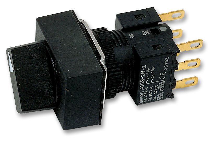 Omron Industrial Automation A165S-J2M-2 Selector Switch