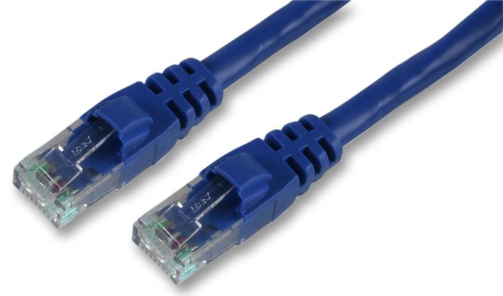 Tuk Sp0.5Blb Lead, Cat6 Patch, Blue 0.5M