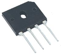 Onsemi Gbu4D Bridge Rectifier, 1Ph, 4A, 200V, Thd