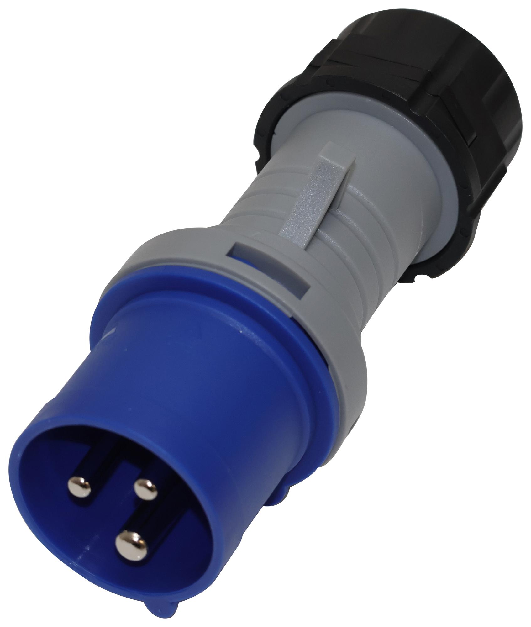 Honeywell K9001Blu Plug, 16A, 220/250V, Blue, Ip44