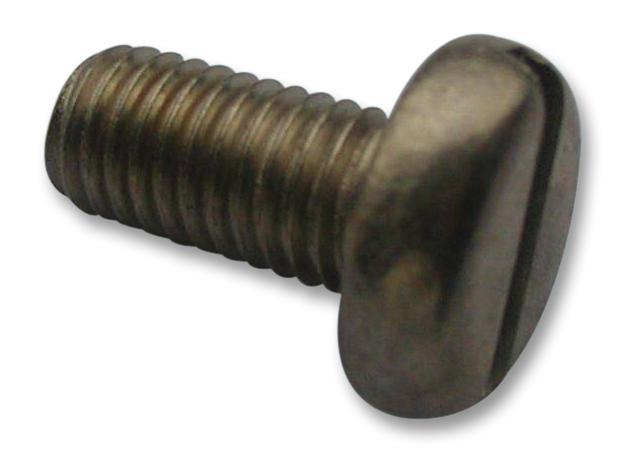 Tr Fastenings M2.56 Psa2Mcs100- Screw, Slt, Pan, S/s, A2, M2.5X6, Pk100